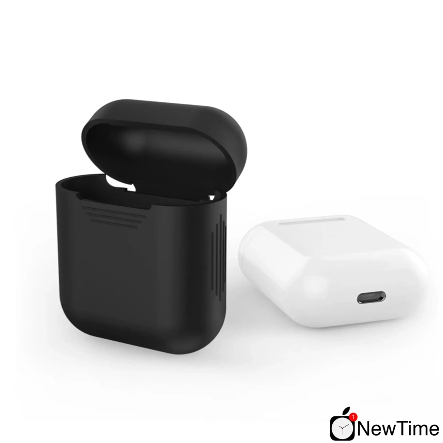 Чехол силиконовый для Apple AirPods (Black)