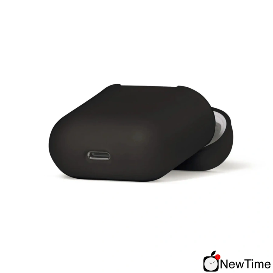 Чехол силиконовый для Apple AirPods (Black)
