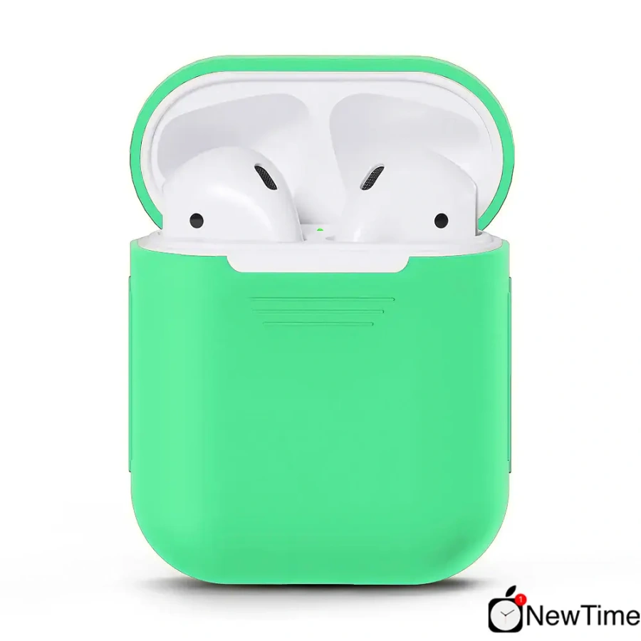 Чехол силиконовый для Apple AirPods (Mint Green)