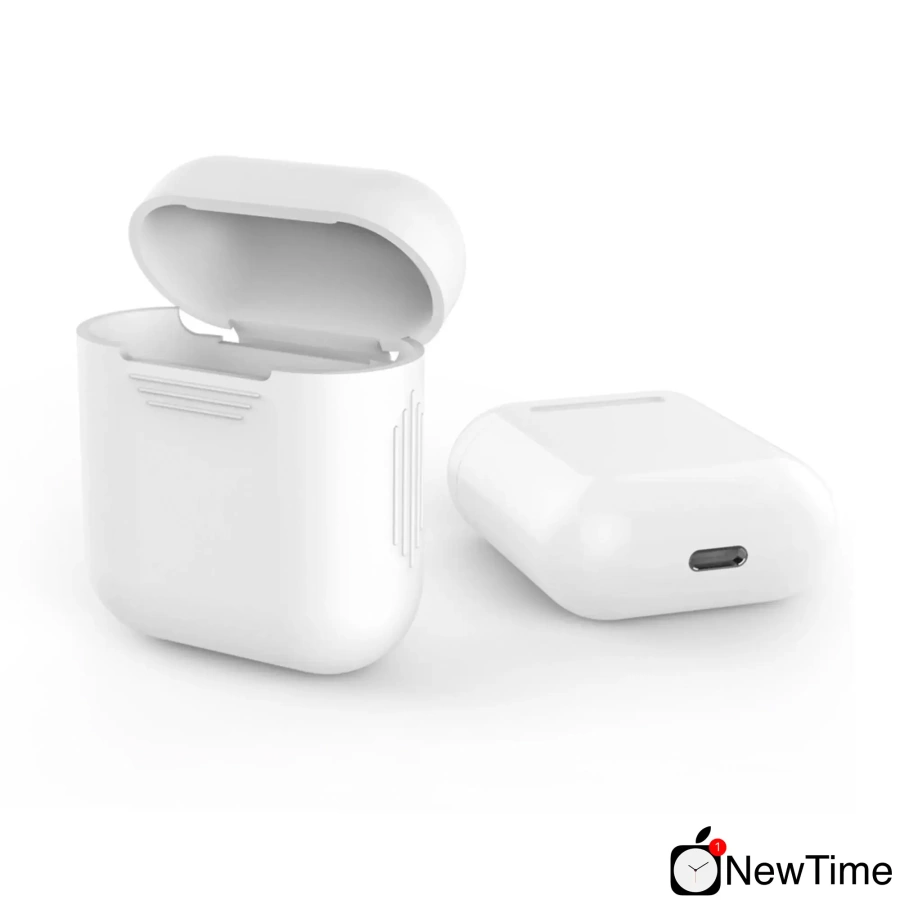 Чехол силиконовый для Apple AirPods (White)