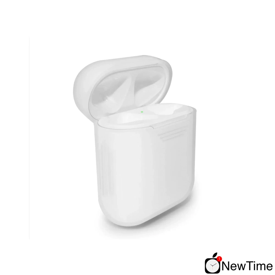 Чехол силиконовый для Apple AirPods (White)