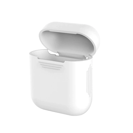 Чохол силіконовий для Apple AirPods (White)