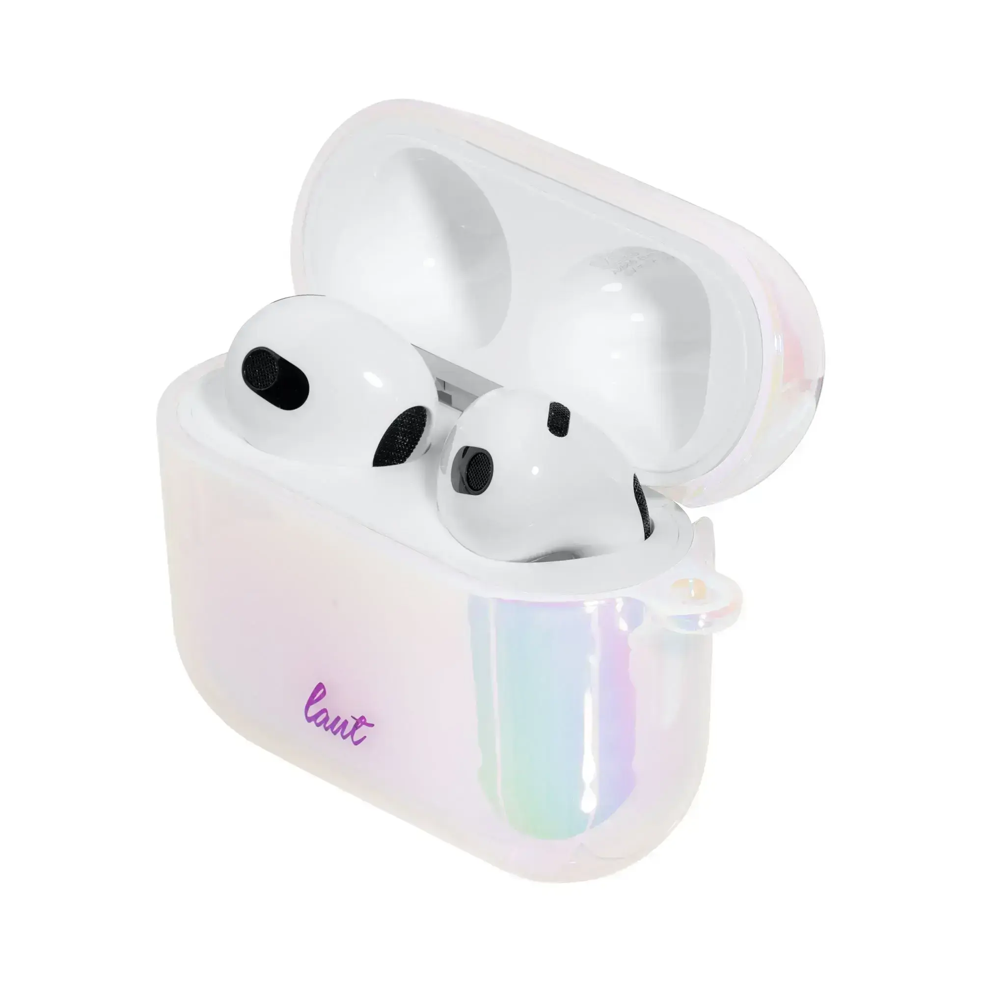Чохол LAUT HOLO для AirPods 3 - Pearl (L_AP4_HO_W)