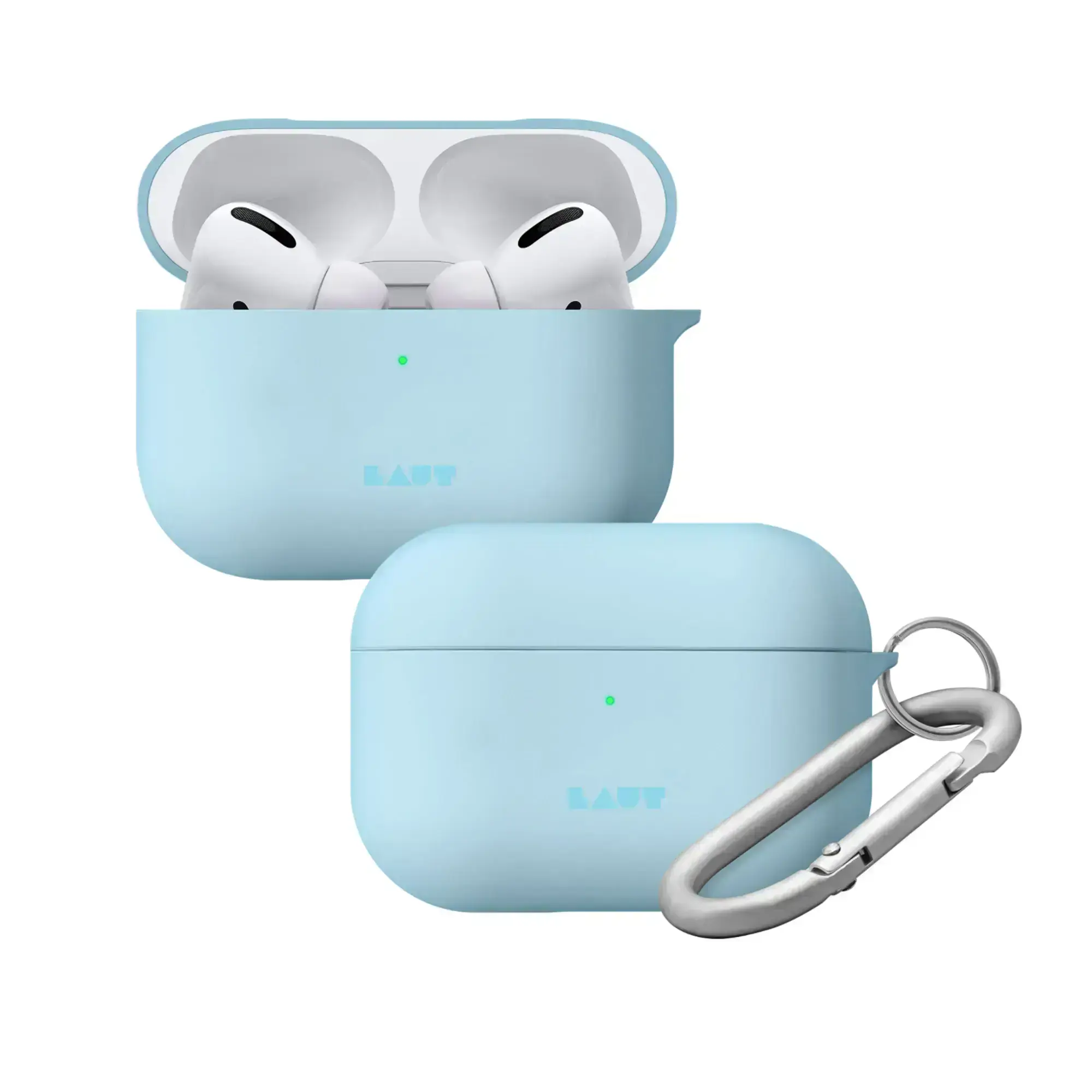 Чехол LAUT HUEX PASTELS for AirPods Pro Baby Blue (L_APP_HXP_BL)