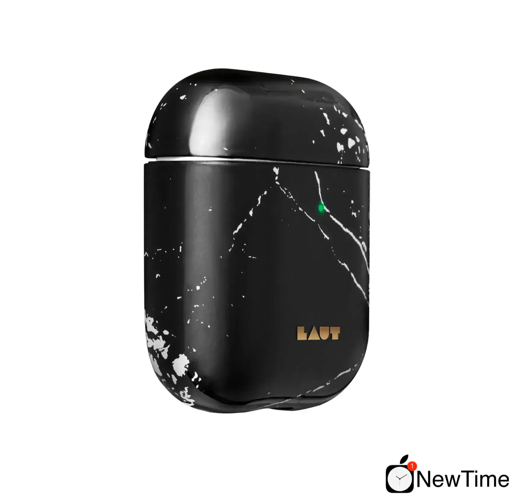 Чехол LAUT HUEX ELEMENTS for AirPods Marble Black (L_AP_HXE_MB)
