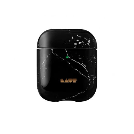 Чехол LAUT HUEX ELEMENTS for AirPods Marble Black (L_AP_HXE_MB)