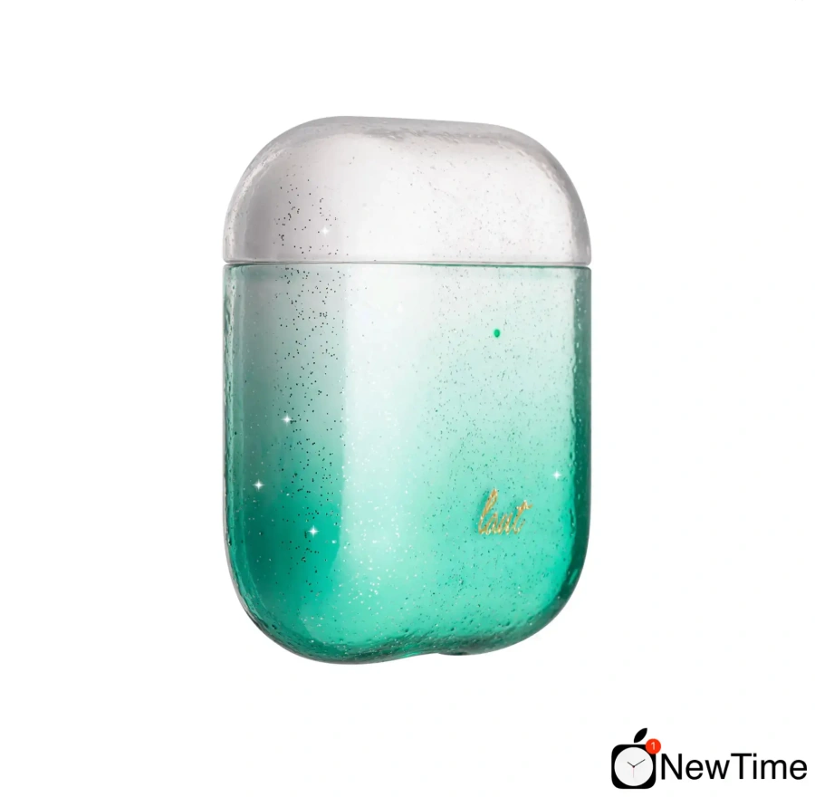 Чехол LAUT OMBRE SPARKLE for AirPods Mint (L_AP_OS_MT)