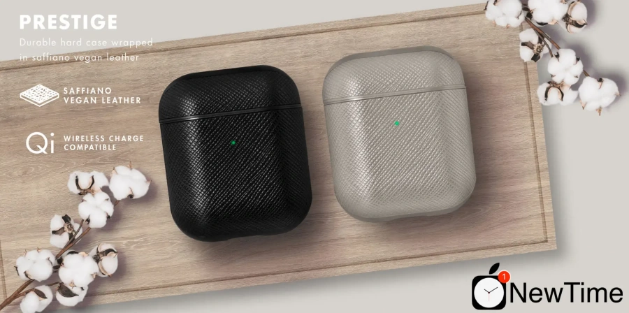 Чехол LAUT PRESTIGE for AirPods Taupe (L_AP_PRE_T)