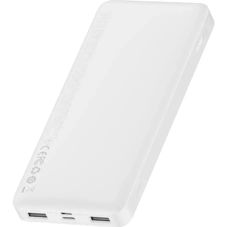 Внешний аккумулятор Baseus Bipow Digital Display 10000 mAh 15W White (PPDML-I02)