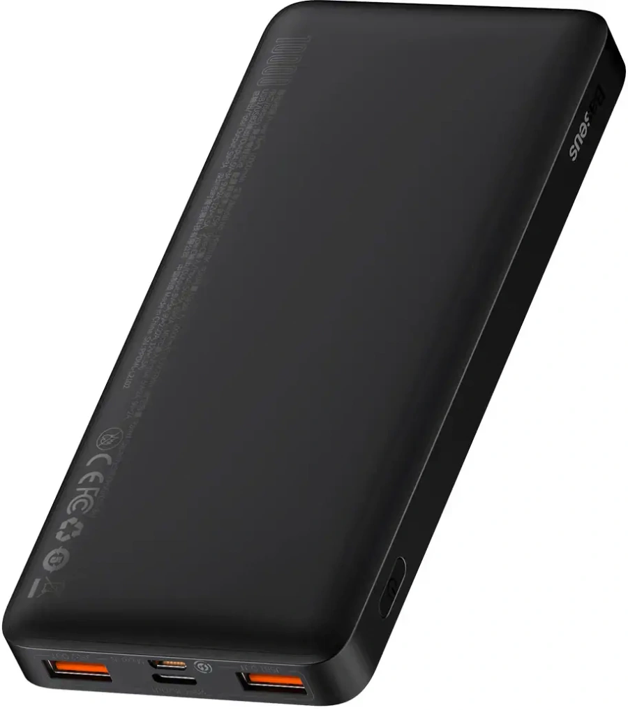Зовнішній акумулятор Baseus Bipow Digital Display 10000 mAh 20W Black (PPDML-L01)
