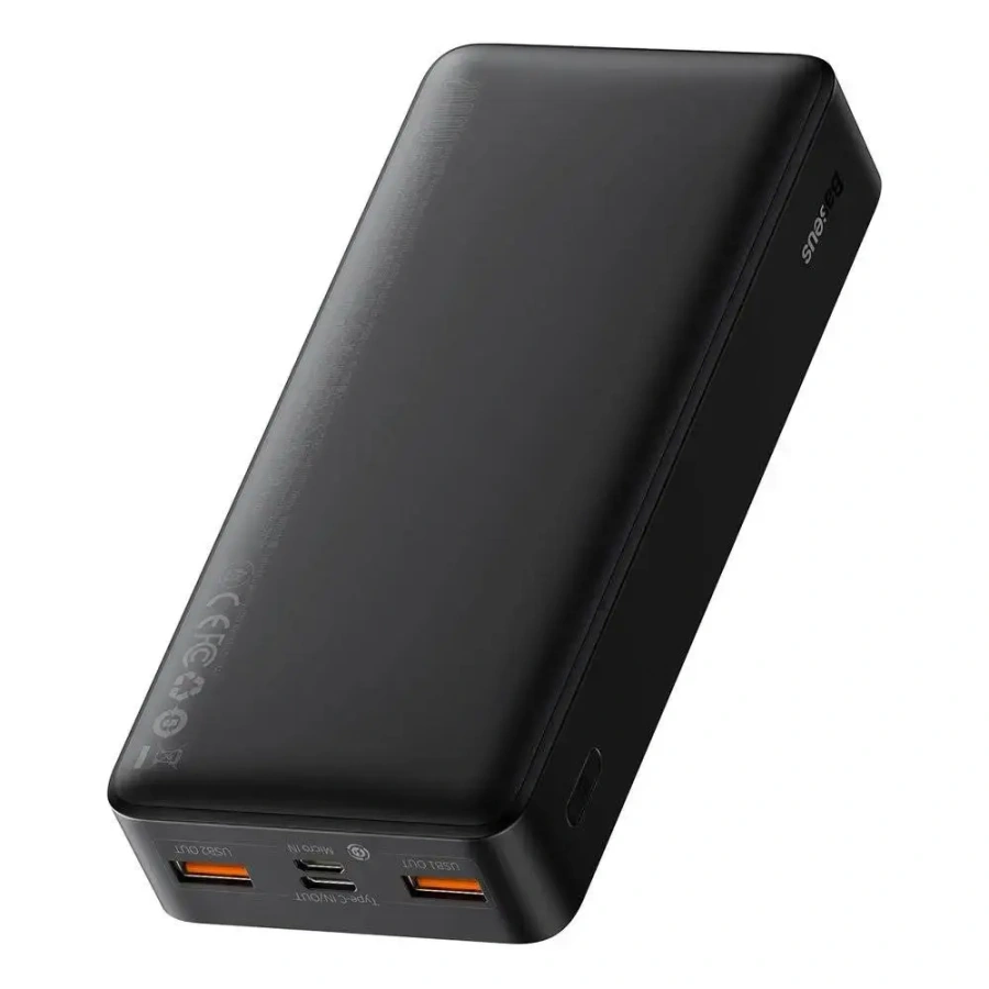 Зовнішній акумулятор Baseus Bipow Digital Display 20000 mAh 20W Black (PPDML-M01)