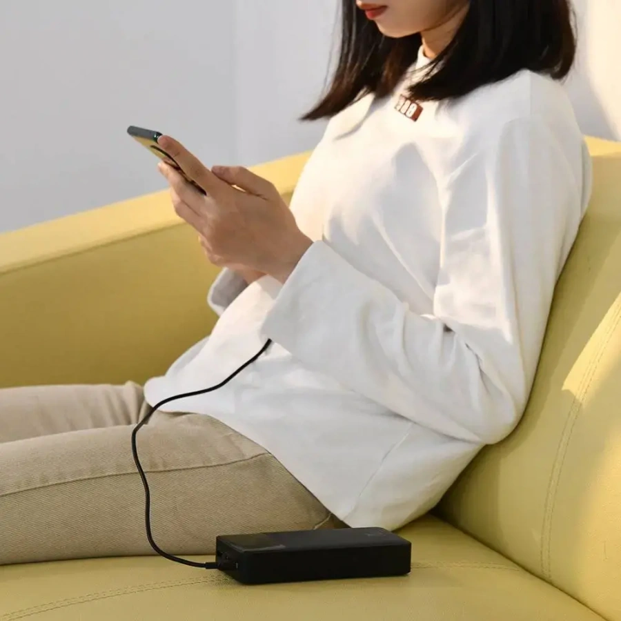 Зовнішній акумулятор Baseus Bipow Digital Display 20000 mAh 20W Black (PPDML-M01)