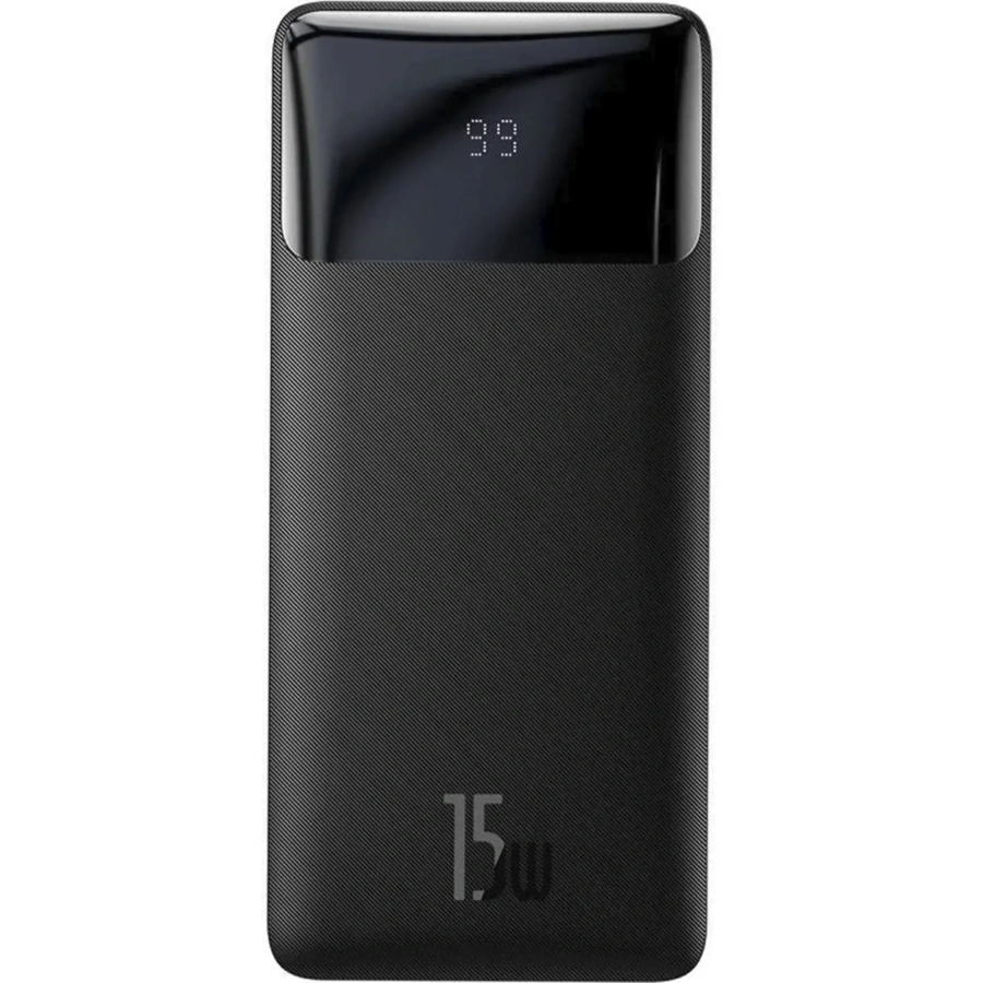 Зовнішній акумулятор Baseus Bipow Digital Display 30000 mAh 15W Black (PPDML-K01)