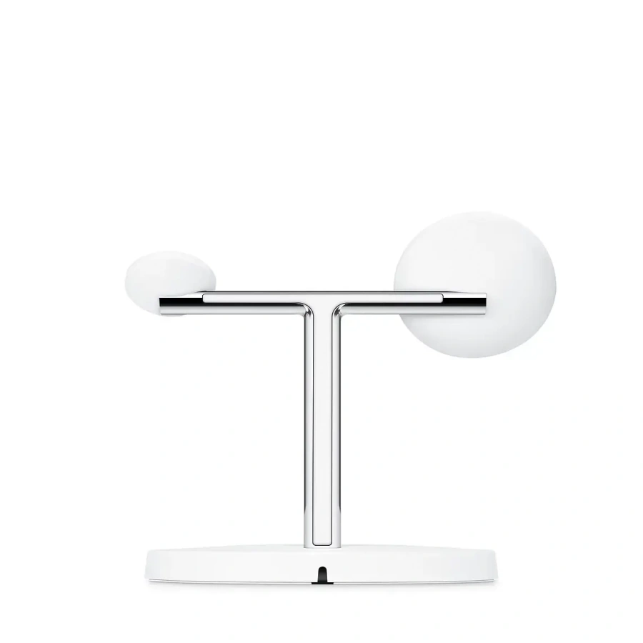 Бездротовий зарядний пристрій Belkin BoostCharge Pro 3-in-1 Wireless Charger with MagSafe - White (HPGA2, WIZ009ttWH-APL)