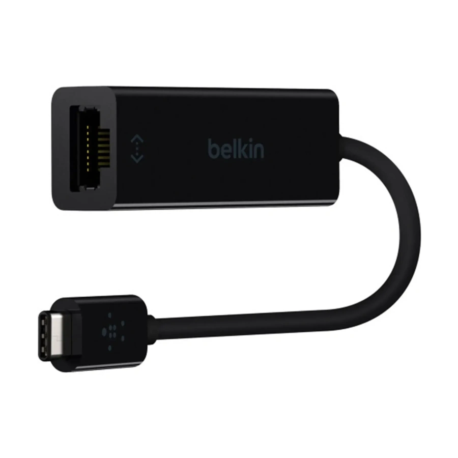 Belkin USB-C to Gigabit Ethernet Adapter (F2CU040bTbLK)