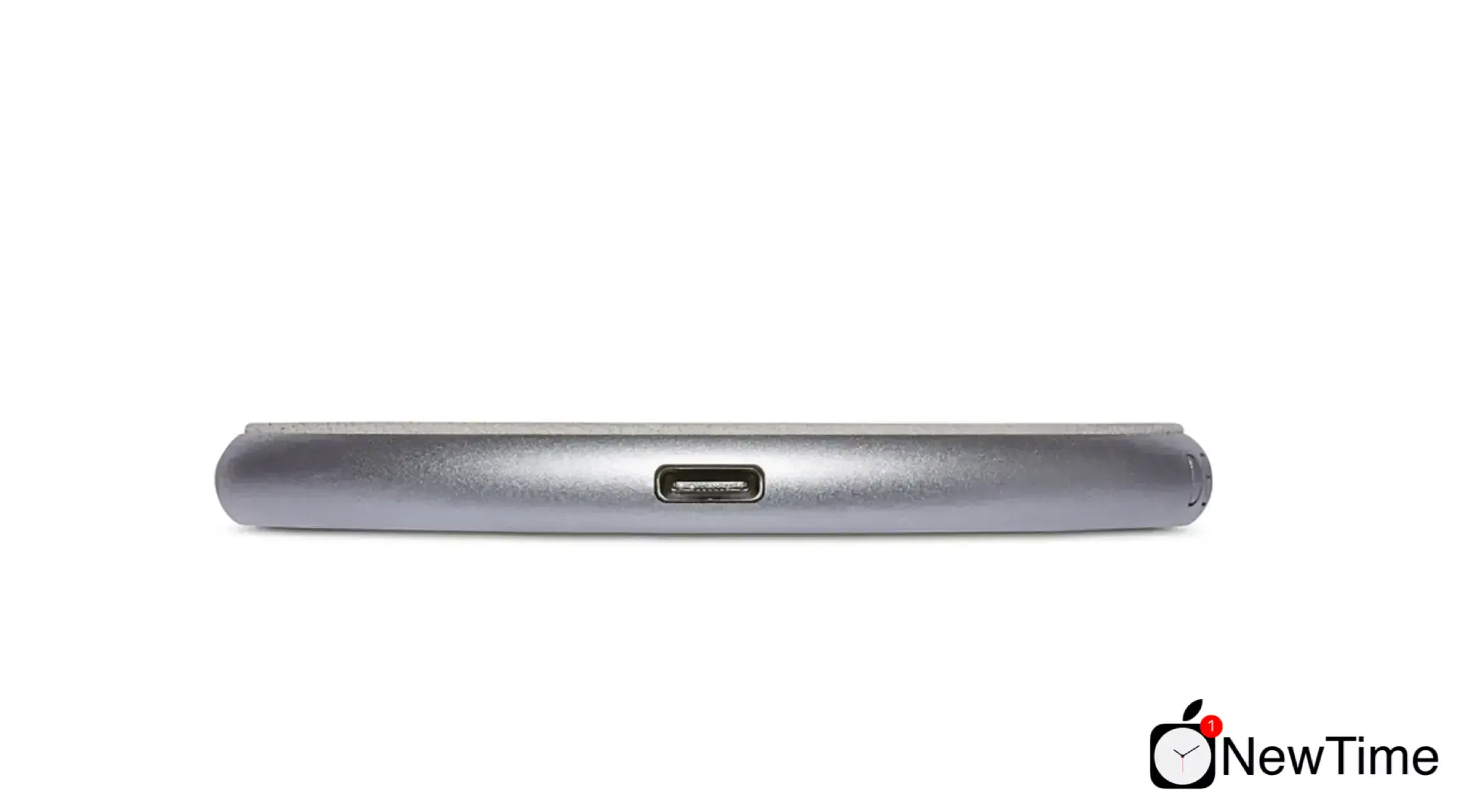 Беспроводное зарядное устройство DECODED Wireless Fast Charger Leather Pad 10W (7.5W) Silver Metal/Grey (D9WC2SRGY)