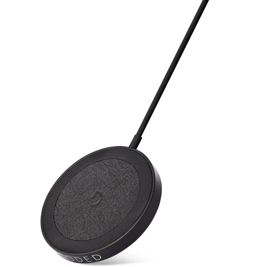 Бездротовий зарядний пристрій DECODED Magnetic Wireless Charging Puck Black (D21MSWC1BK)
