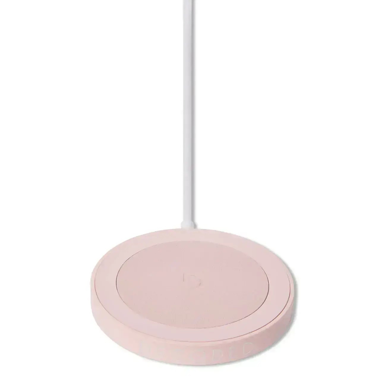 Бездротовий зарядний пристрій DECODED Magnetic Wireless Charging Puck Powder Pink (D21MSWC1PPK)
