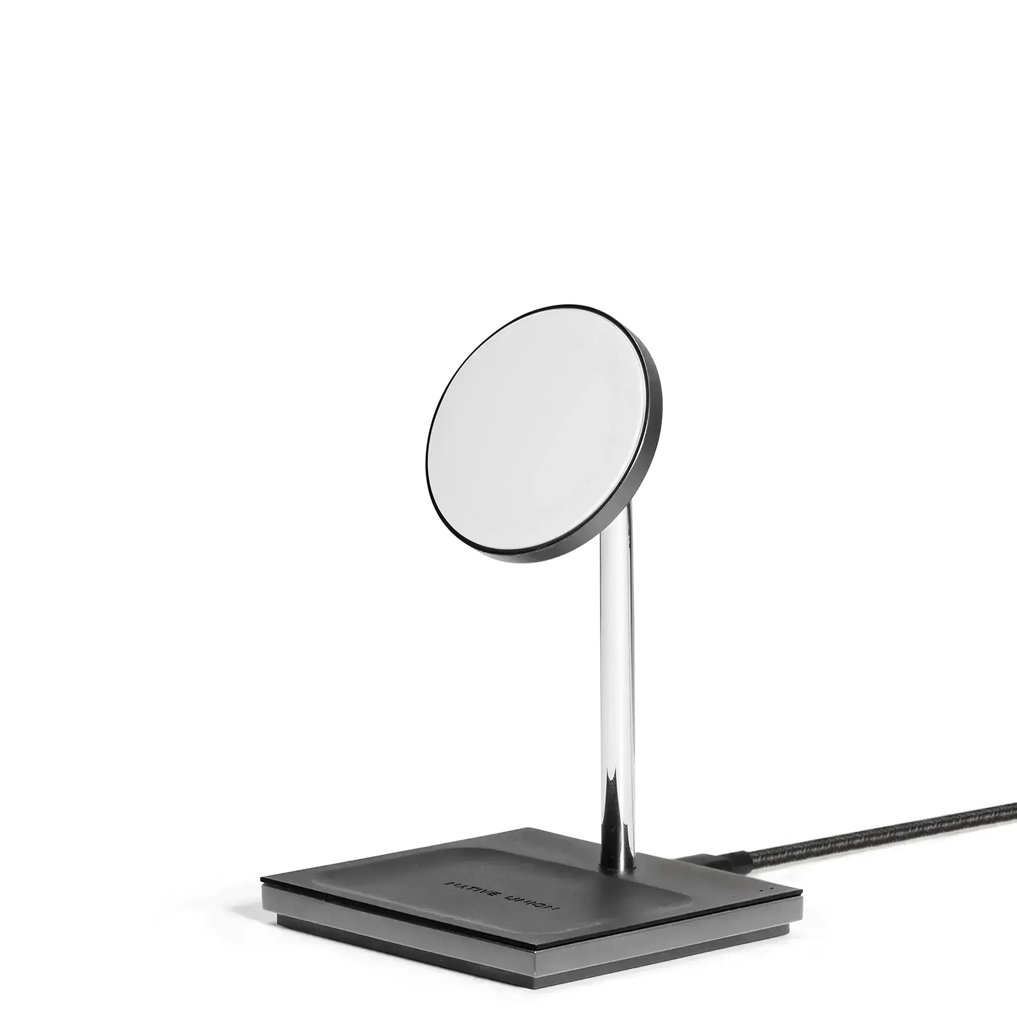 Бездротовий зарядний пристрій Native Union Snap 2-in-1 Magnetic Wireless Charger Cosmos Black (SNAP-2IN1-WL-BLK)