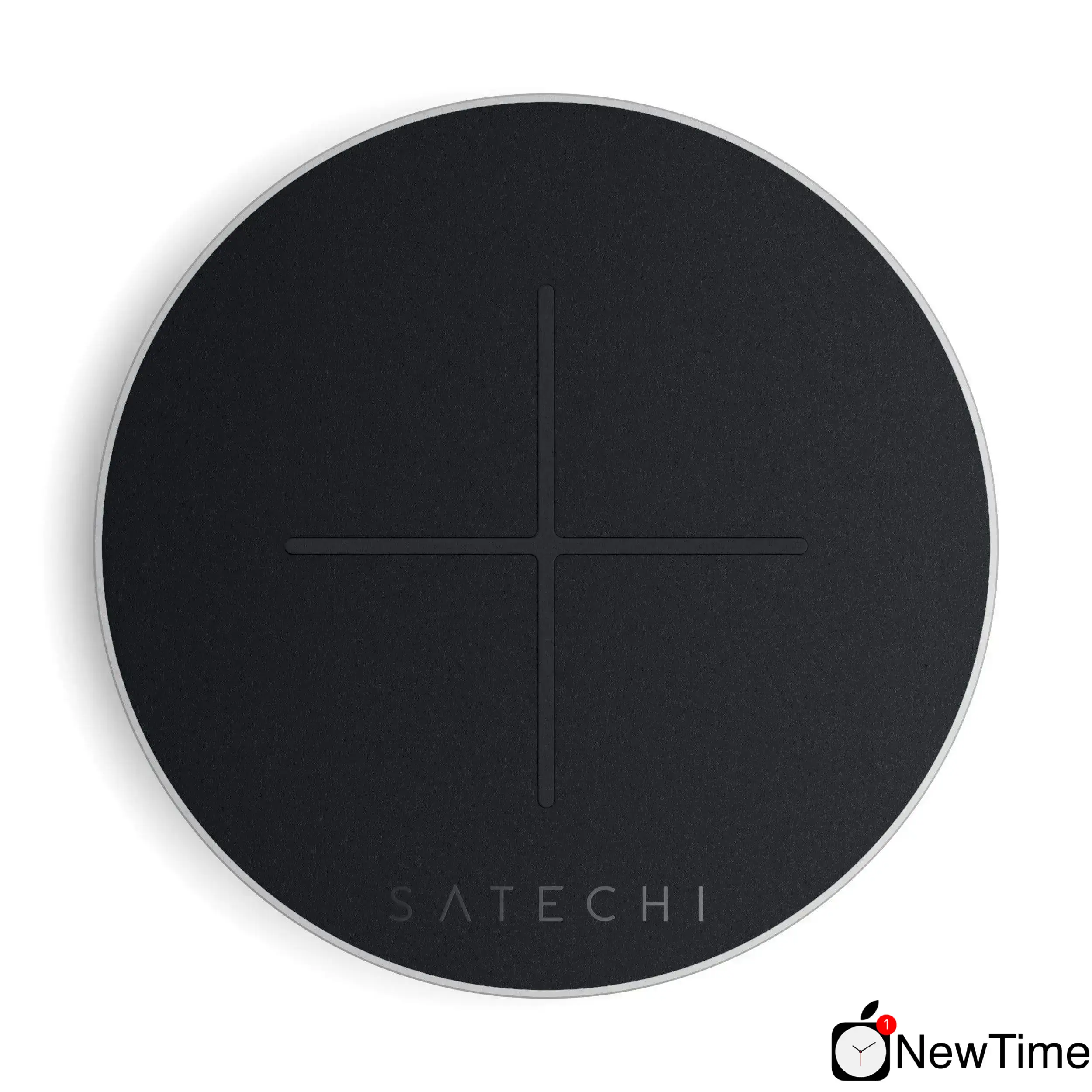 Беспроводное зарядное устройство Satechi Aluminum Fast Wireless Charger V2 Silver (ST-IWCBS)