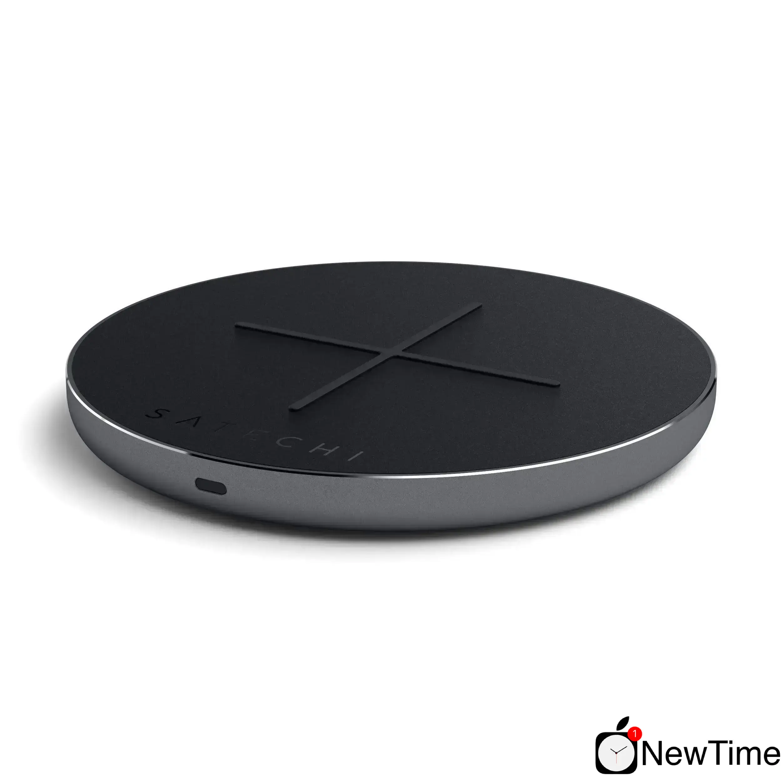 Беспроводное зарядное устройство Satechi Aluminum Fast Wireless Charger V2 Space Grey (ST-IWCBM)