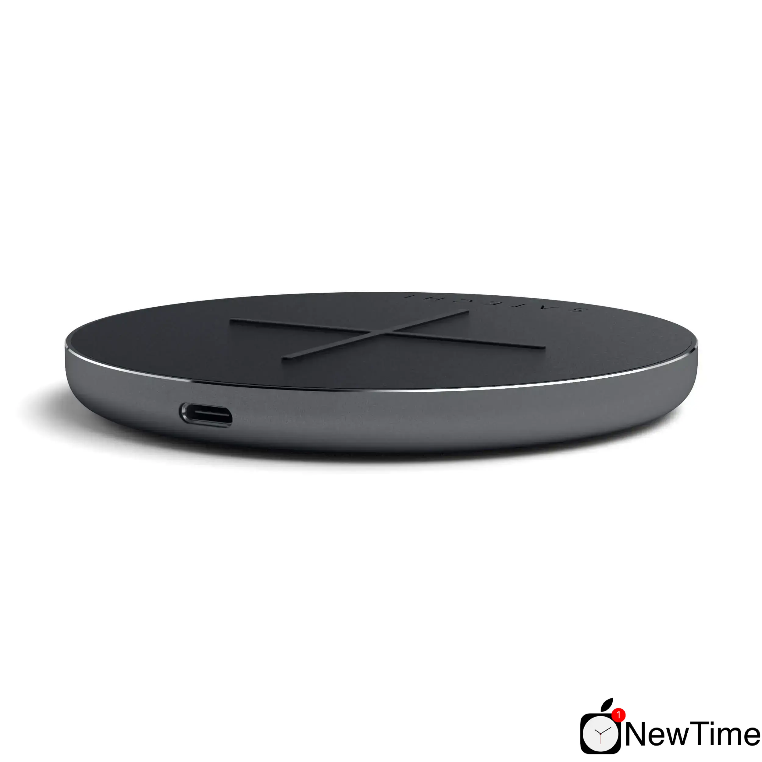 Беспроводное зарядное устройство Satechi Aluminum Fast Wireless Charger V2 Space Grey (ST-IWCBM)