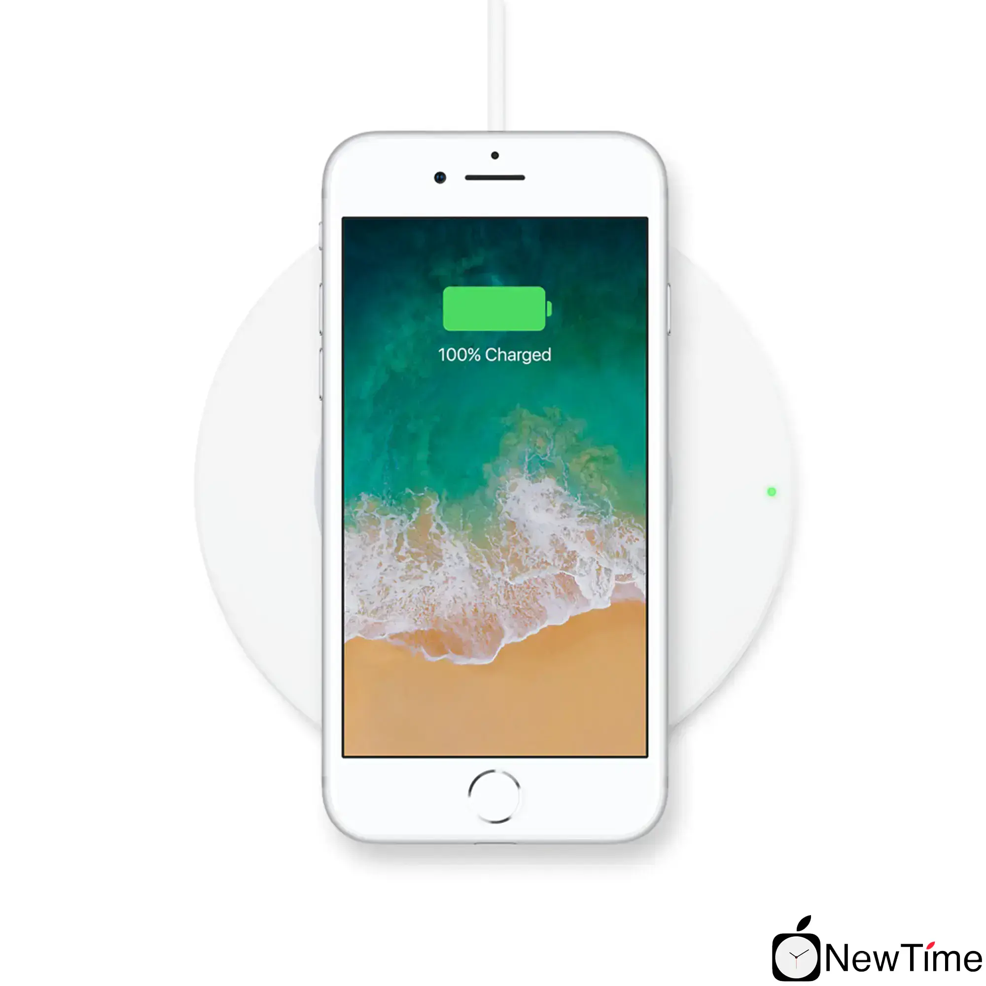 Беспроводное зарядное устройство Belkin Qi Fast Wireless Charging Pad 7.5W White (F7U027vfWHT)