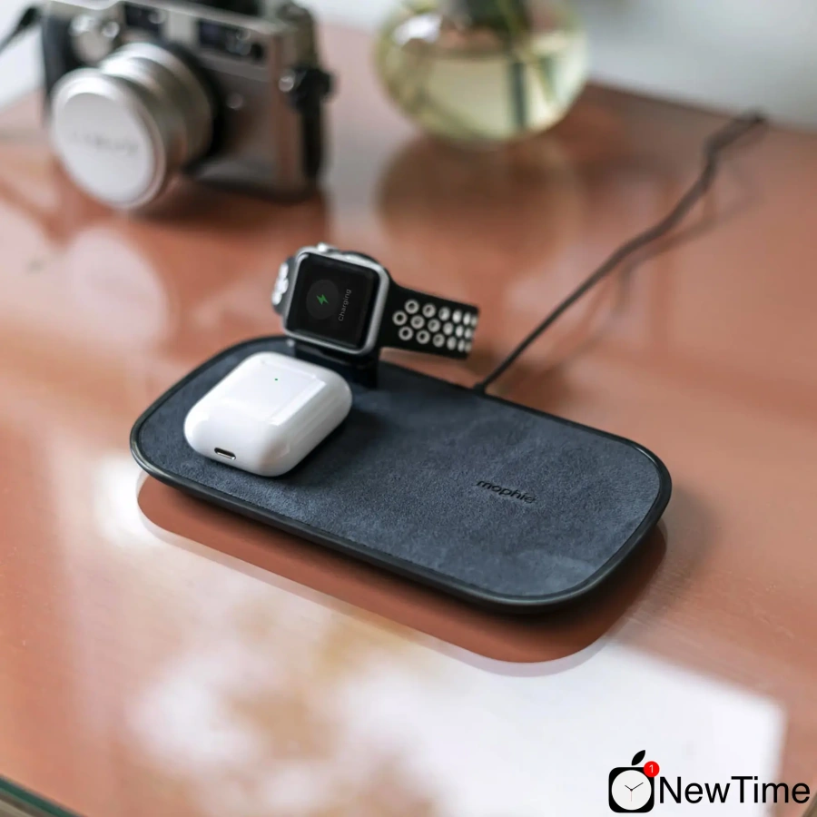 Універсальна підставка для бездротовий зарядки Mophie 3-in-1 Wireless Charging Pad (409903518)