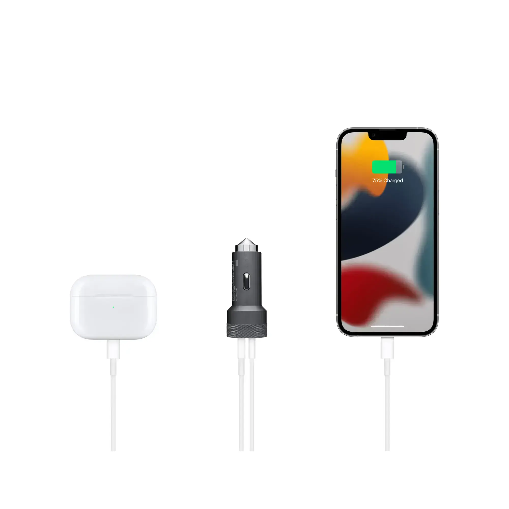 Автомобільний зарядний пристрій Mophie Dual (USB-C/USB-A) 32W PD Car Charger (409909771)