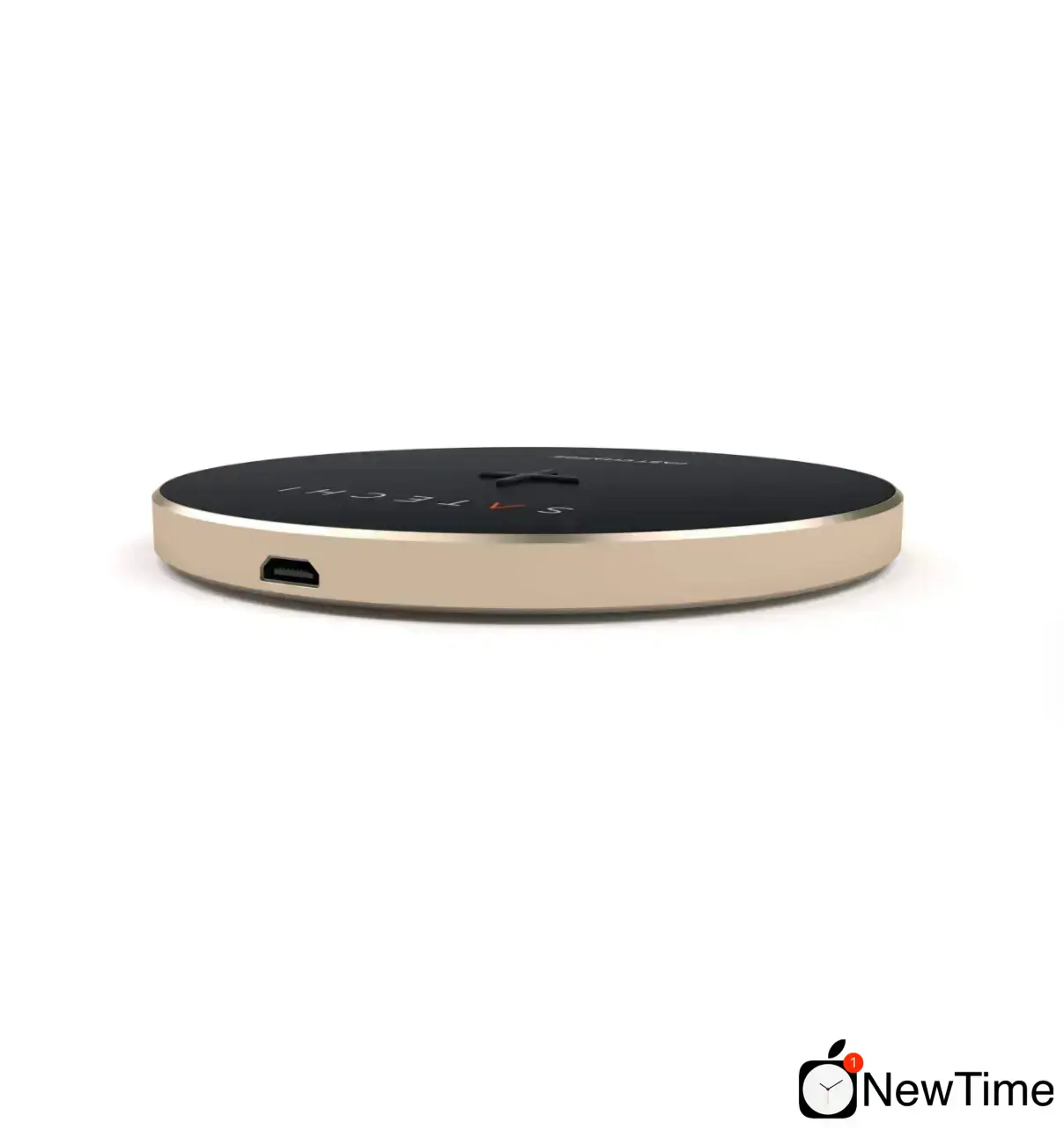 Беспроводное зарядное устройство Satechi Wireless Charging Pad Gold (ST-WCPG)