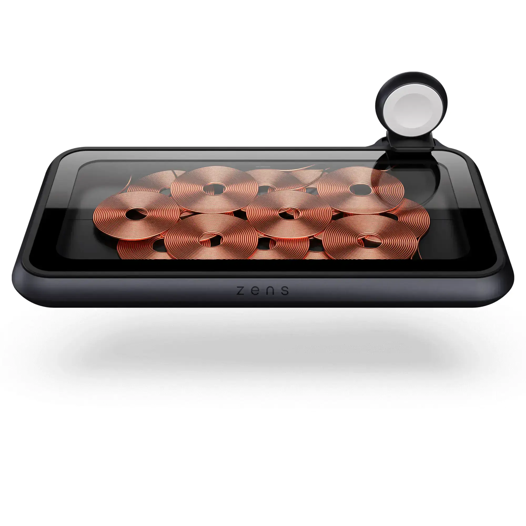 Зарядное устройство Zens Liberty Glass Wireless Charger Black (ZEDC09G/00)