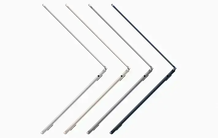 MacBook Air 13.6" M2 – легший, але вміщує більше