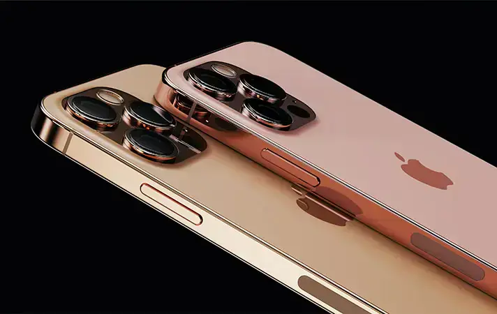 iPhone 13 Pro показали в нових кольорах Sunset Gold і Rose Gold