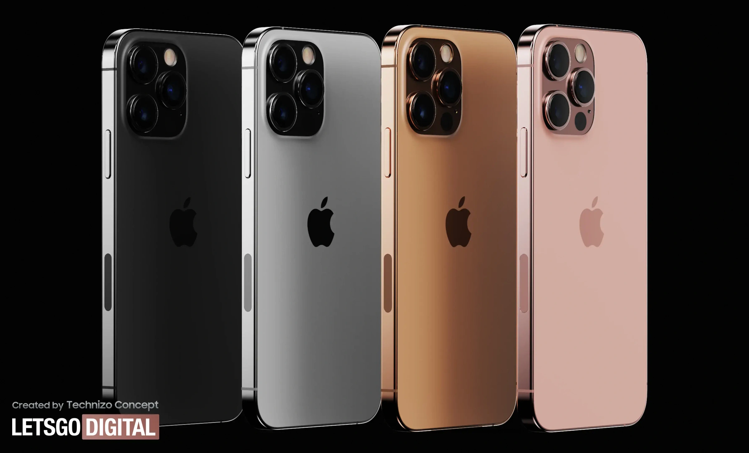 iPhone 13 Pro показали в нових кольорах Sunset Gold і Rose Gold