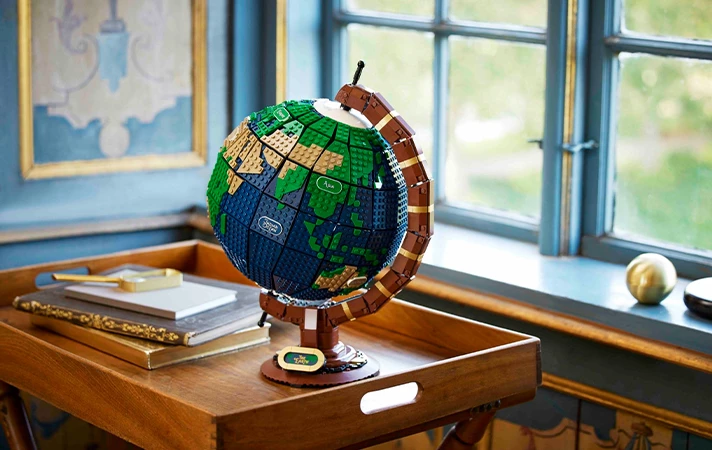Компания LEGO сегодня официально представила набор LEGO Ideas 21332 The Globe