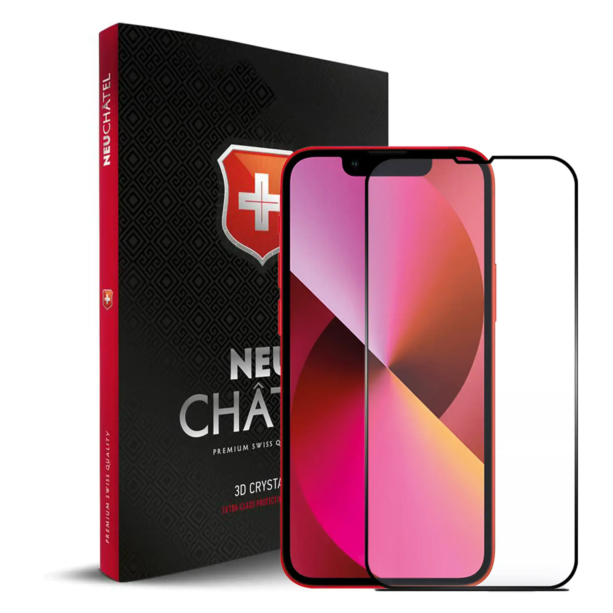 Захисне скло +NEU Chatel Full 3D Crystal for iPhone XS Max | 11 Pro Max Front Black
