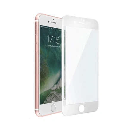 Защитное стекло iPhone 7/8 Plus 3D Full Cover Protection White