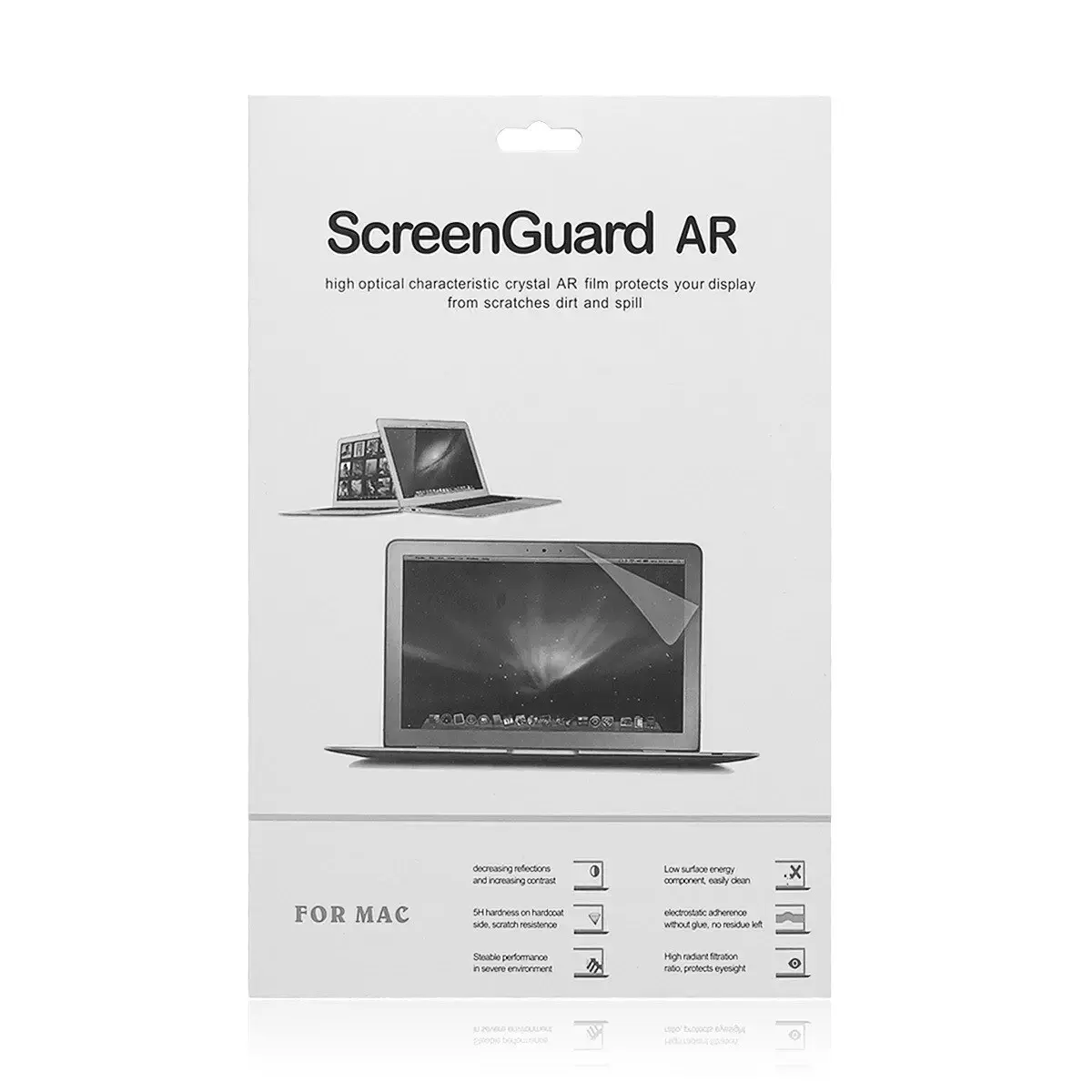 Поклейка защитной пленки Screen Protector (Clear) для MacBook Pro 16'' M1 2021
