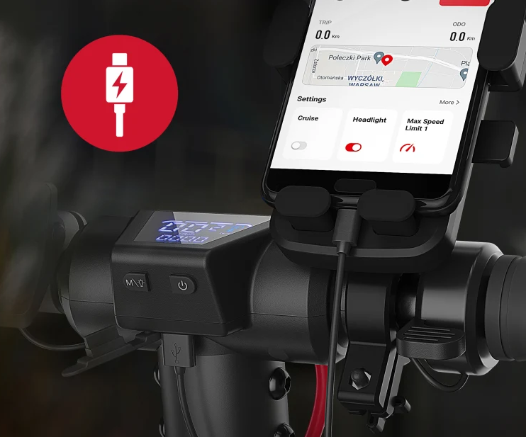 Электросамокат Sharp Electric Scooter (EM-KS2AEU-B)
