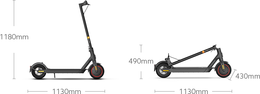 Електросамокат Xiaomi Mi Electric Scooter Pro 2 - Black (FBC4025GL) EU