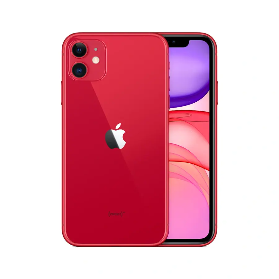 Apple iPhone 11 Dual Sim 64GB Product (RED) (MWN22) Full Box