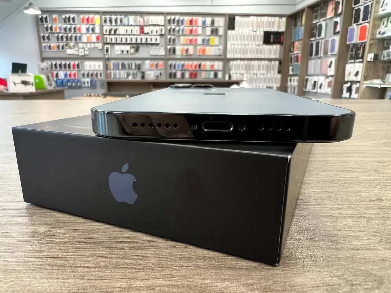 USED (IP00013) Apple iPhone 12 Pro Max Dual Sim 256GB Pacific Blue (MGC73), (Состояние - 10/10, Комплект - полный)