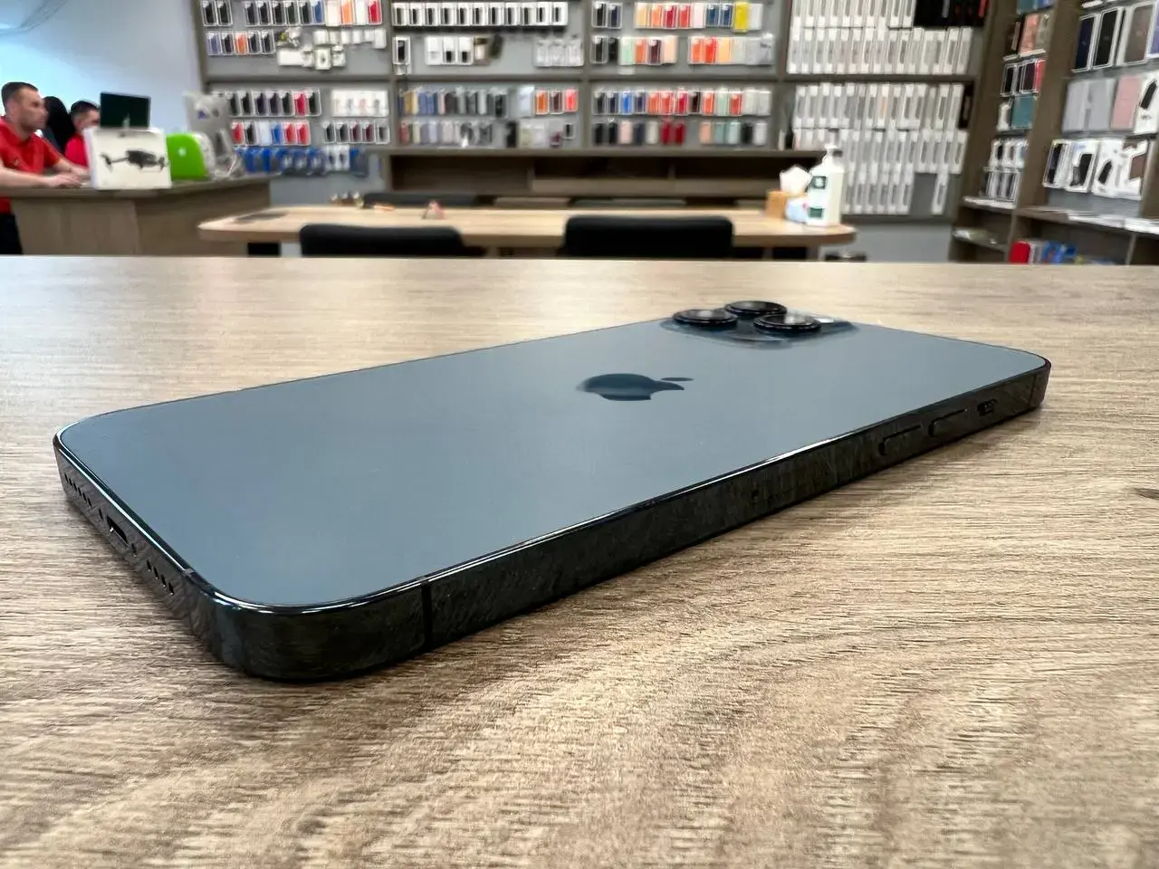 USED (IP00013) Apple iPhone 12 Pro Max Dual Sim 256GB Pacific Blue (MGC73), (Состояние - 10/10, Комплект - полный)