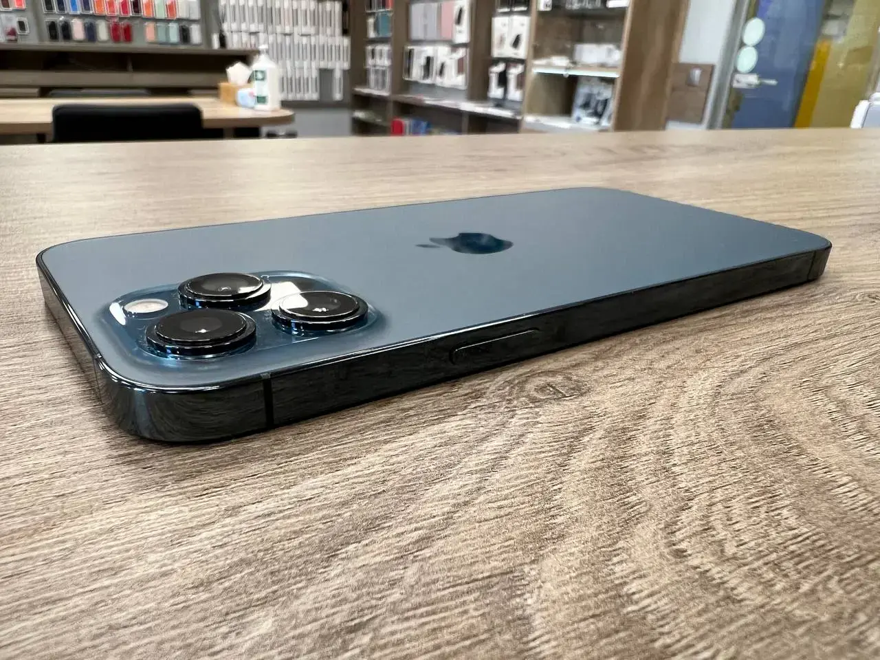 USED (IP00013) Apple iPhone 12 Pro Max Dual Sim 256GB Pacific Blue (MGC73), (Состояние - 10/10, Комплект - полный)