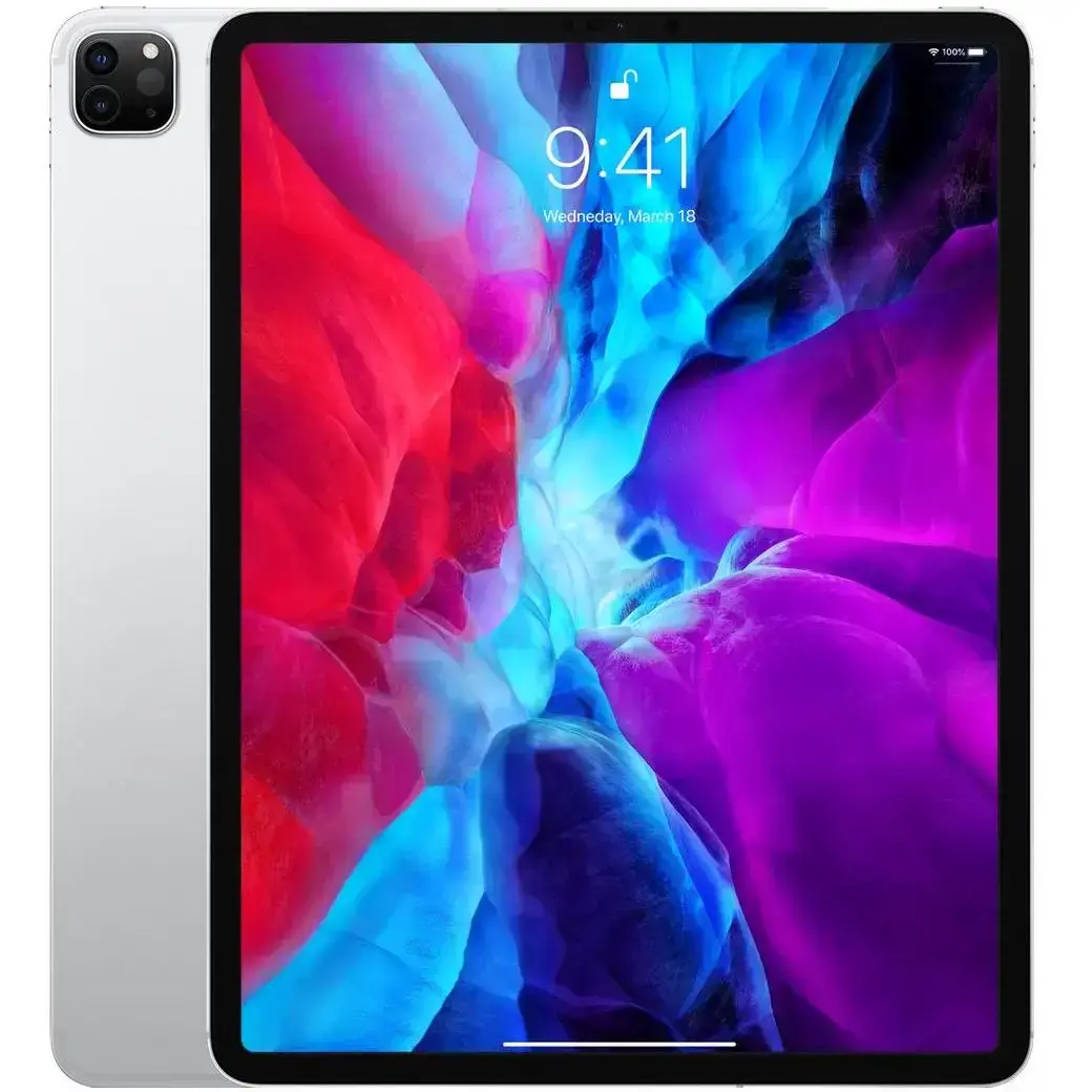 iPad Pro 12.9" 2020 Wi-Fi + Cellular 256GB Silver (MXFY2, MXF62)