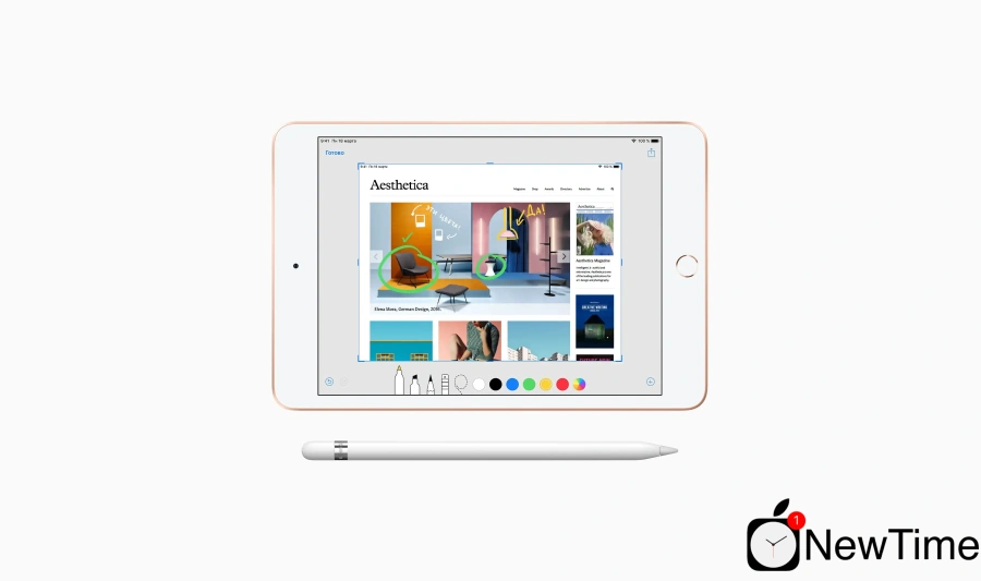 iPad mini 5 Wi-Fi + Cellular 64GB Space Gray (MUXF2, MUX52)