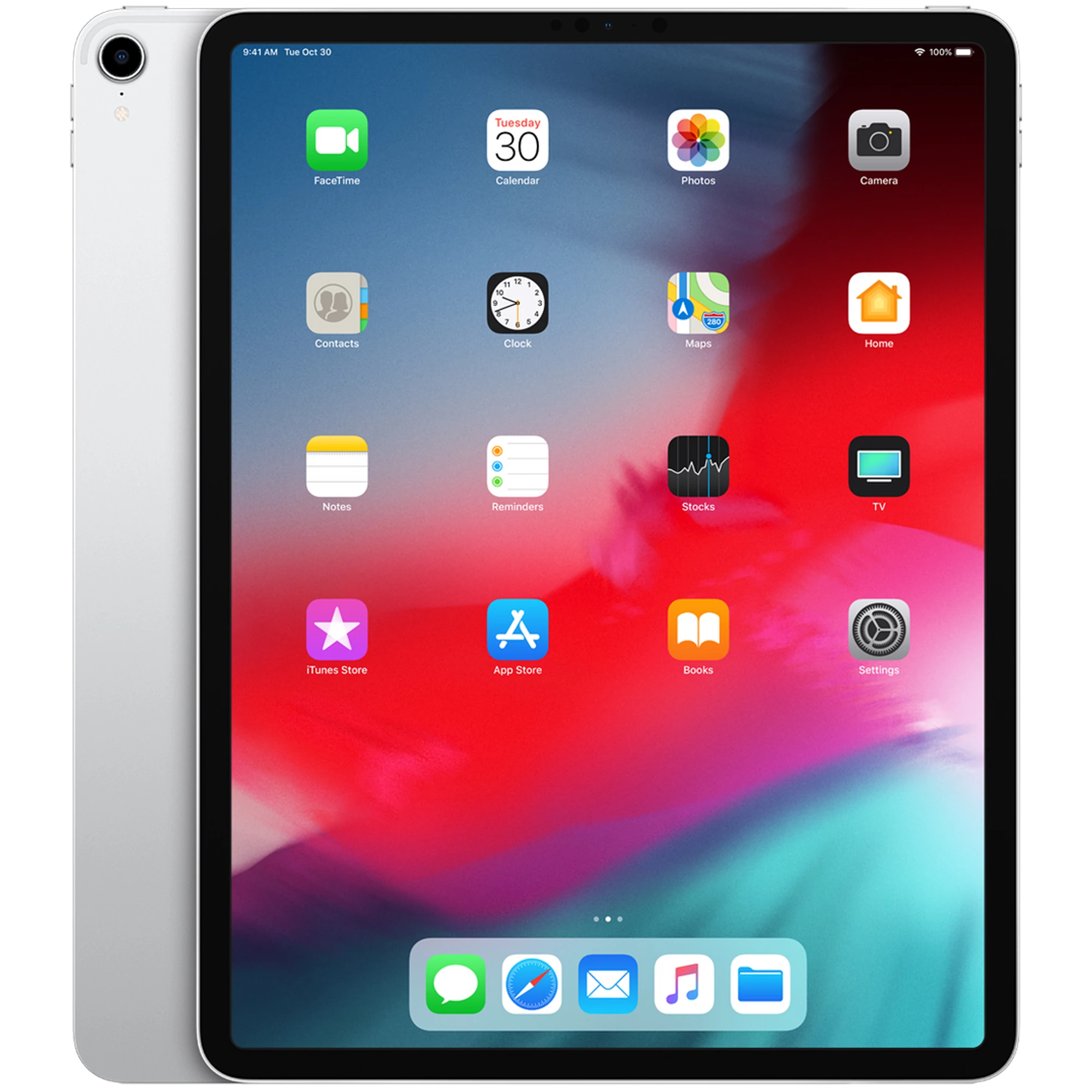 iPad Pro 12.9" 2018 Wi-Fi + Cellular 64GB Silver (MTHP2, MTHU2)