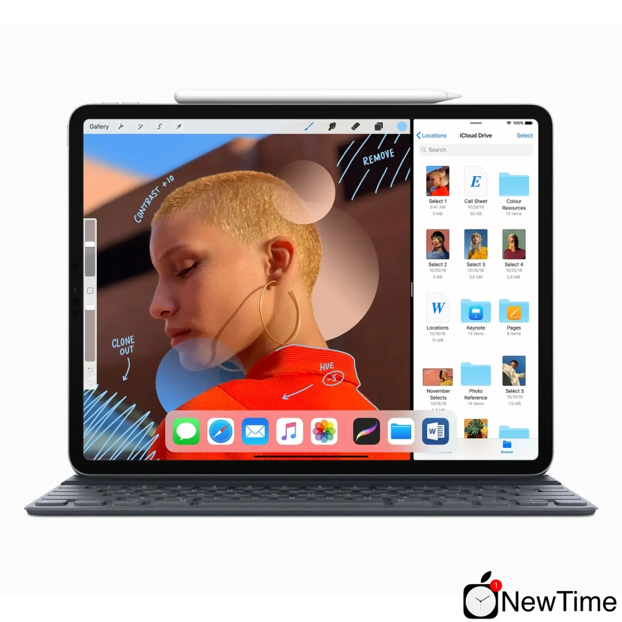 iPad Pro 12.9" 2018 Wi-Fi + Cellular 256GB Silver (MTJ62, MTJA2)