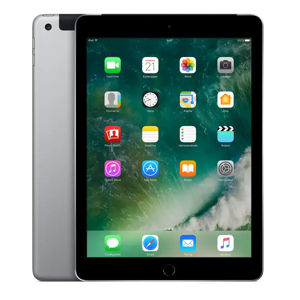 iPad 2017 Wi-Fi + Cellular 32Gb Space Gray (MP242, MP1J2)