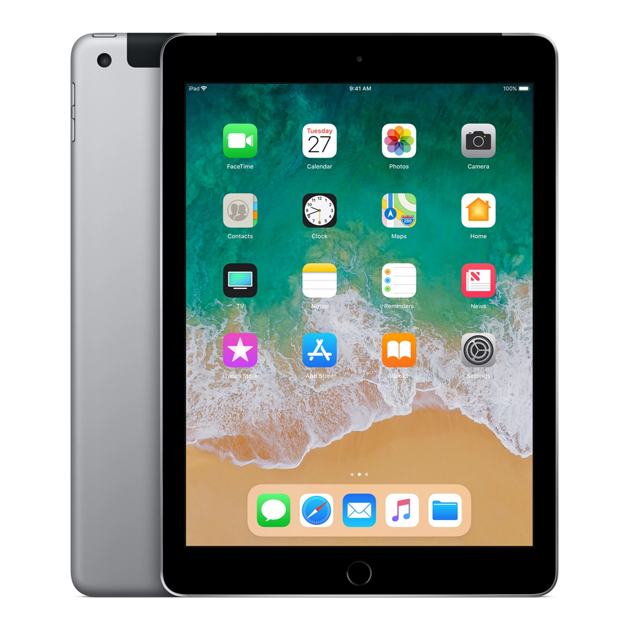 iPad 2018 128GB Wi-Fi + Cellular Space Gray (MR7C2, MR722)